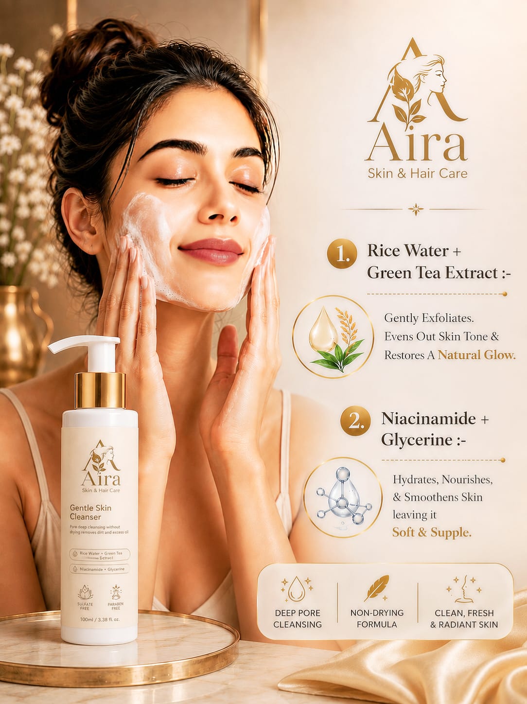 Aira Gentle Skin Cleanser