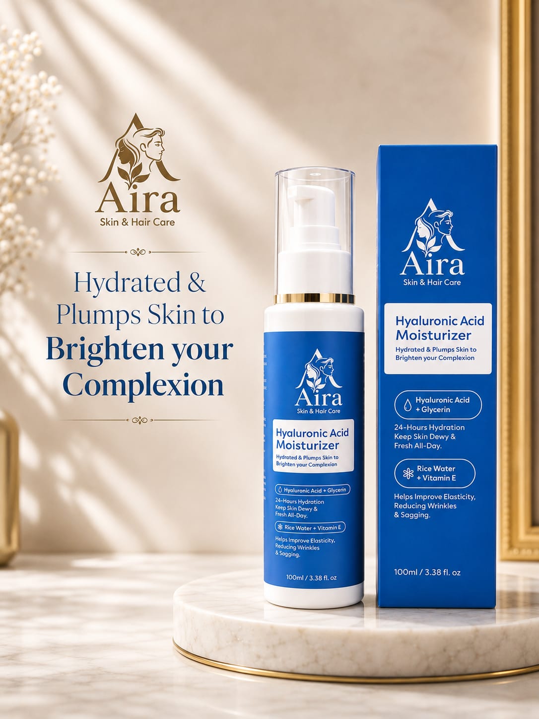 Aira Hyaluronic Acid Moisturizer