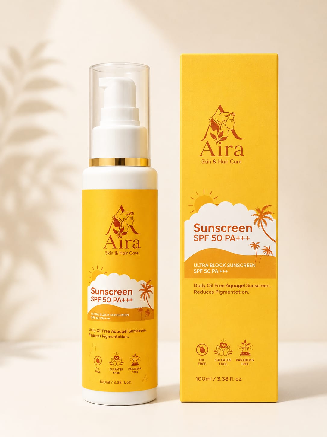 Aira Sunscreen SPF 50 PA+++